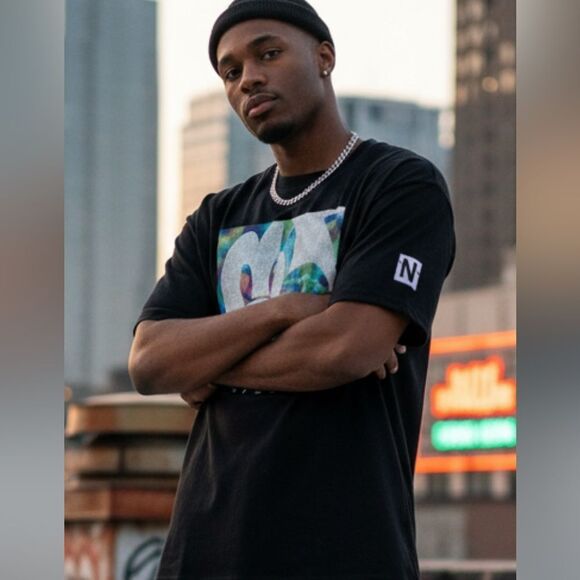 Disney Neff Collab Black Mickey Mouse T-Shirt. Size 2XL - Picture 1 of 7